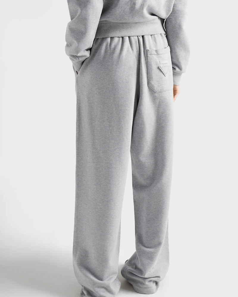 Cotton fleece joggers