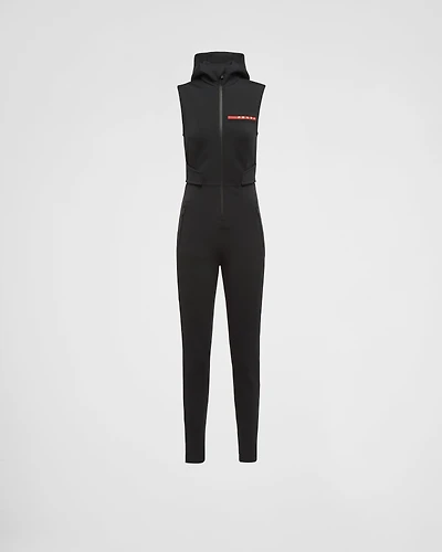 Double jersey jumpsuit
