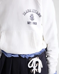 Cotton fleece hoodie
