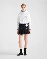 Cotton fleece hoodie