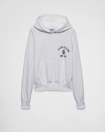 Cotton fleece hoodie