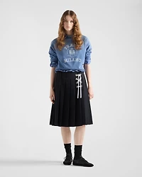 Cotton crew-neck sweatshirt