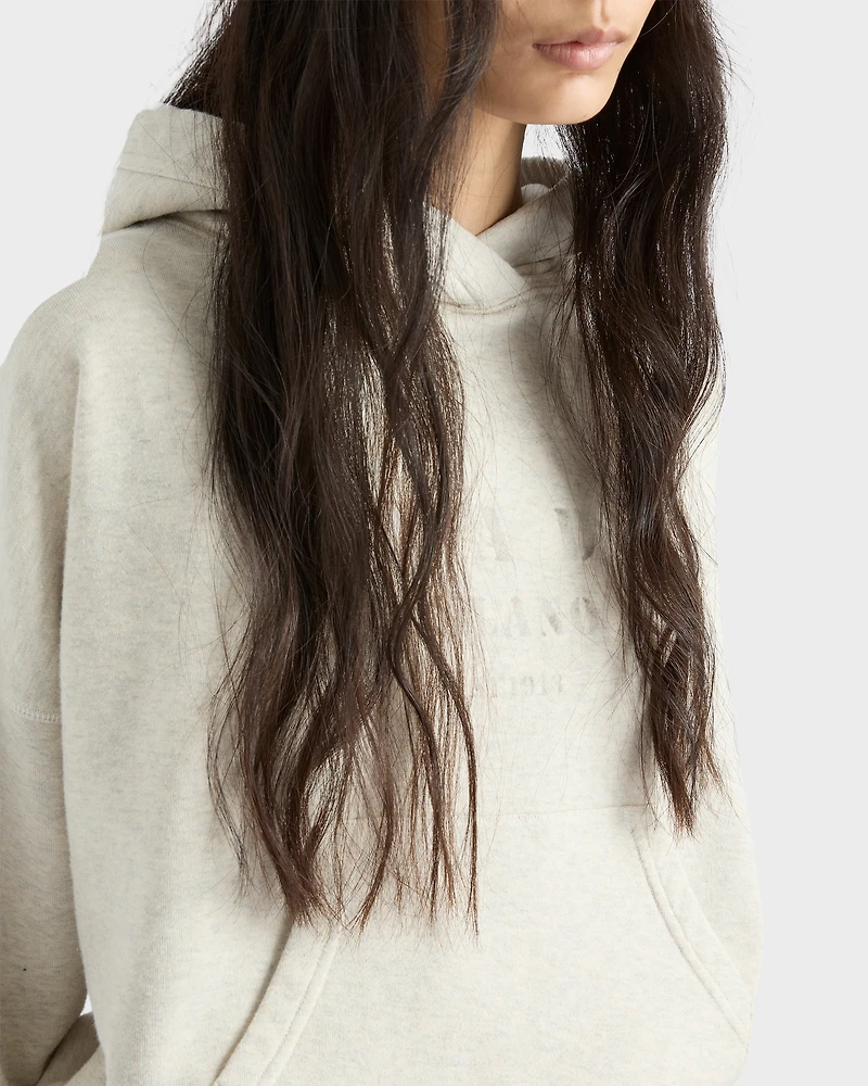 Cotton fleece hoodie
