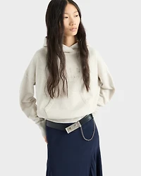 Cotton fleece hoodie