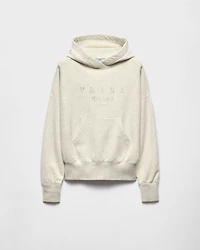 Cotton fleece hoodie