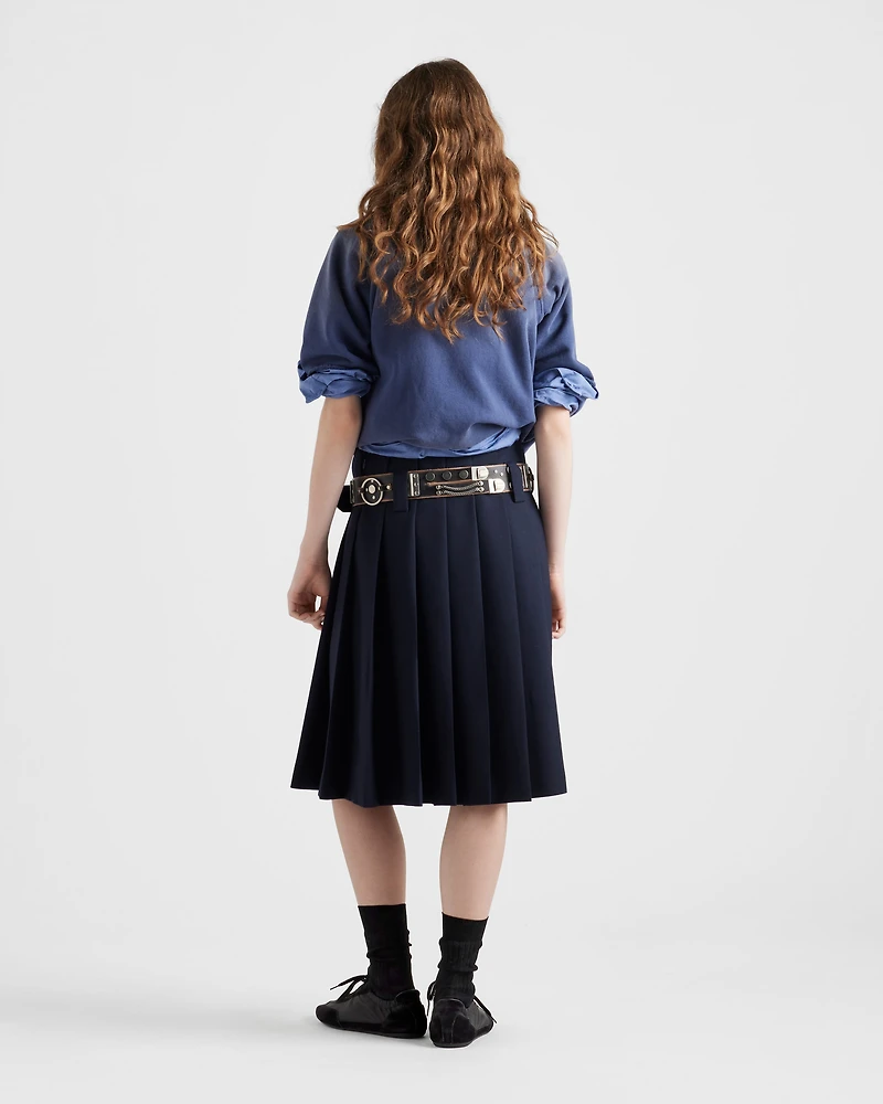 Cotton fleece T-shirt