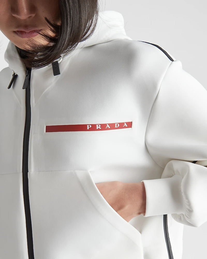 Double jersey sweatshirt