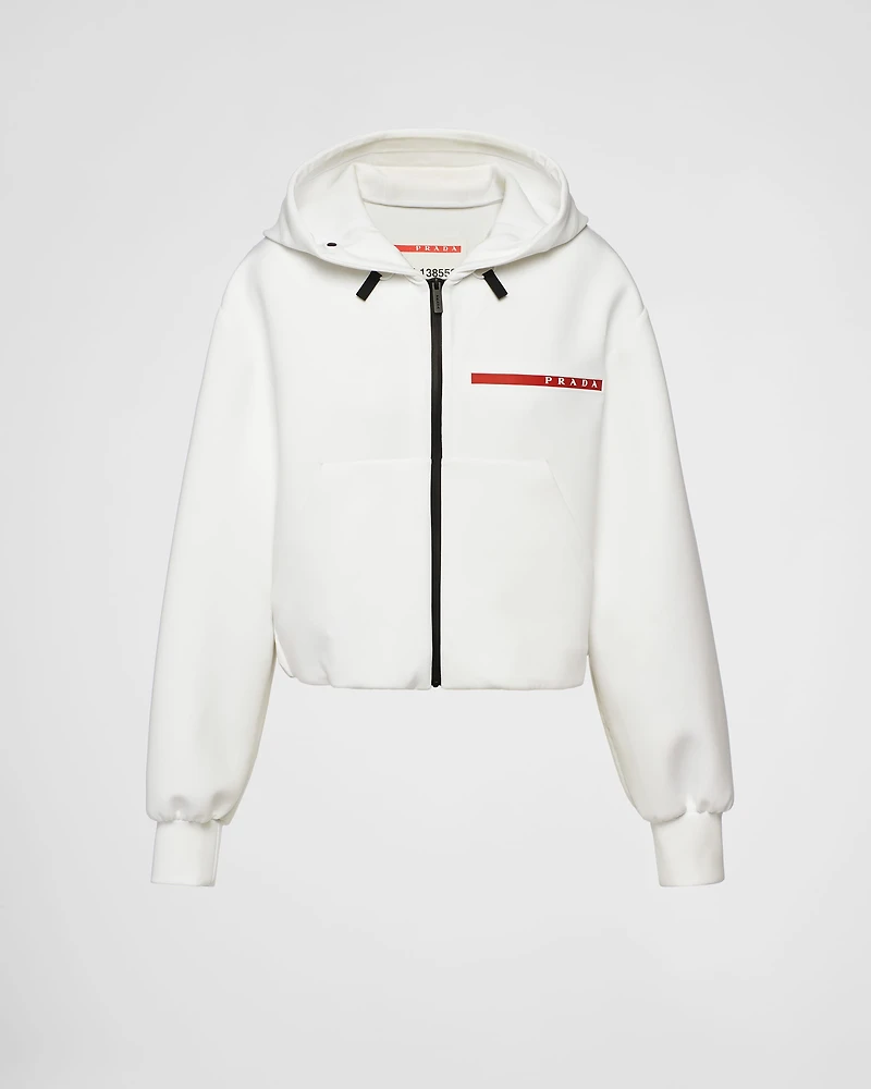 Double jersey sweatshirt