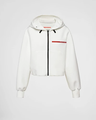 Double jersey sweatshirt
