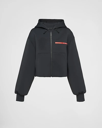 Recycled double jersey sweatshirt