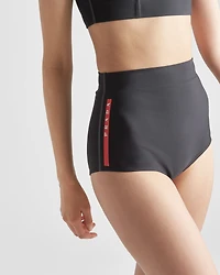 Stretch jersey swim shorts