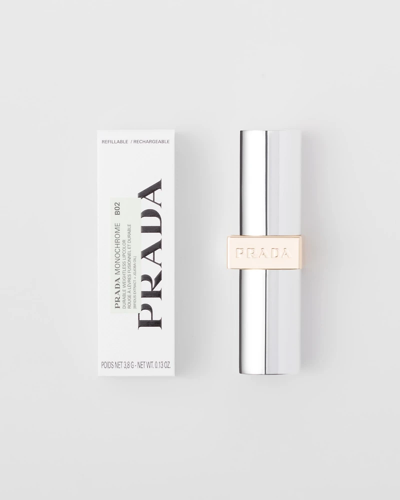 Prada Monochrome Hyper Matte lipstick - B02 - QUARTZ