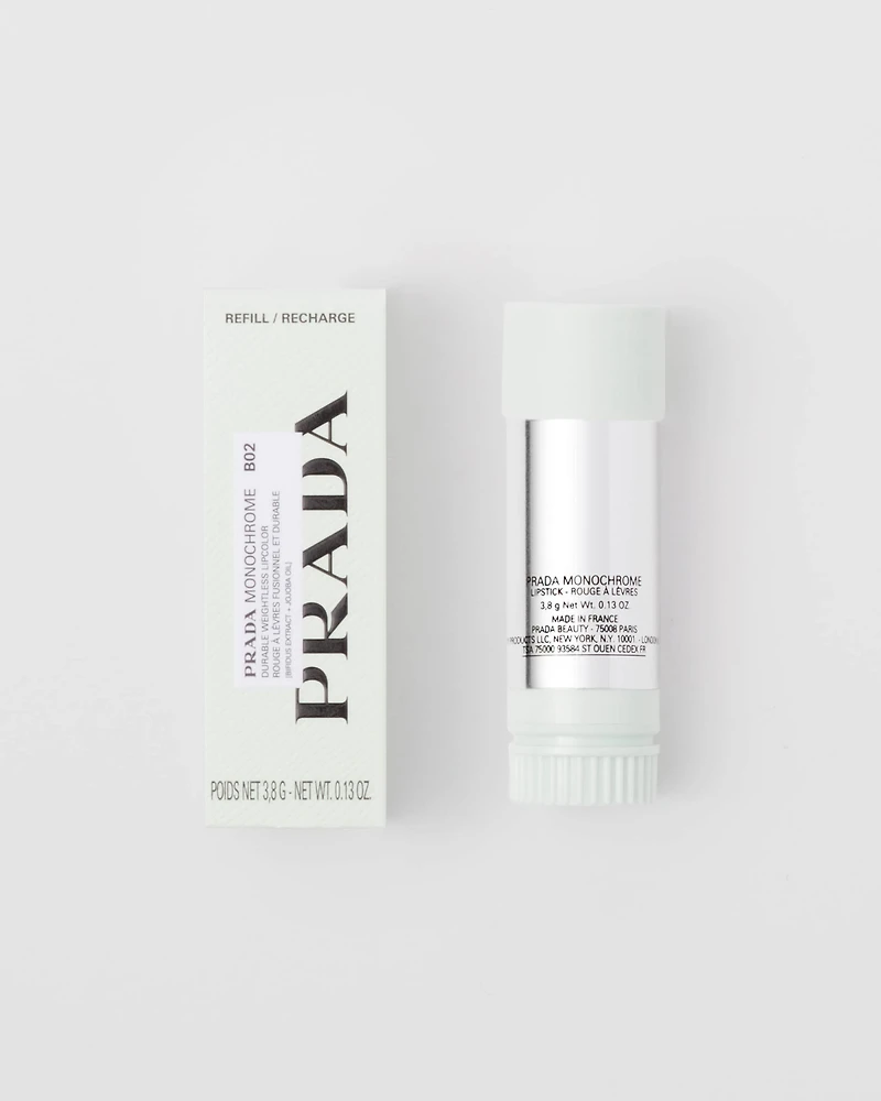 Prada Monochrome Hyper Matte lipstick refill - B02 - QUARTZ