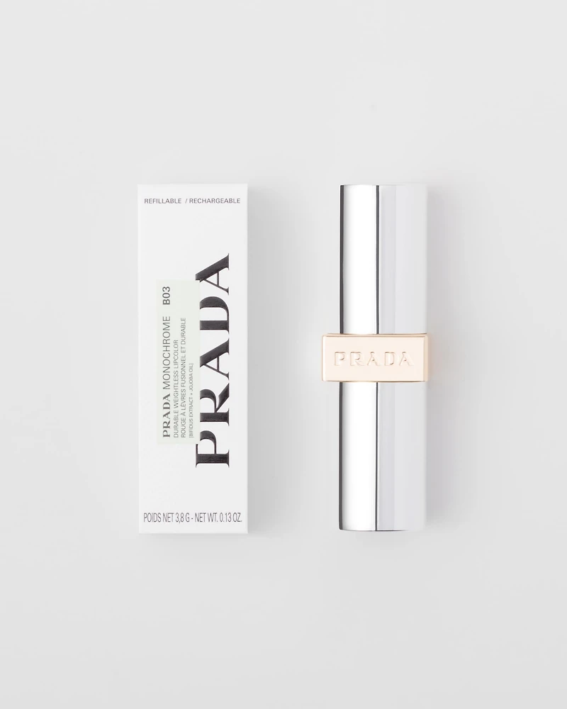 Prada Monochrome Hyper Matte lipstick - B03 - MAHOGANY