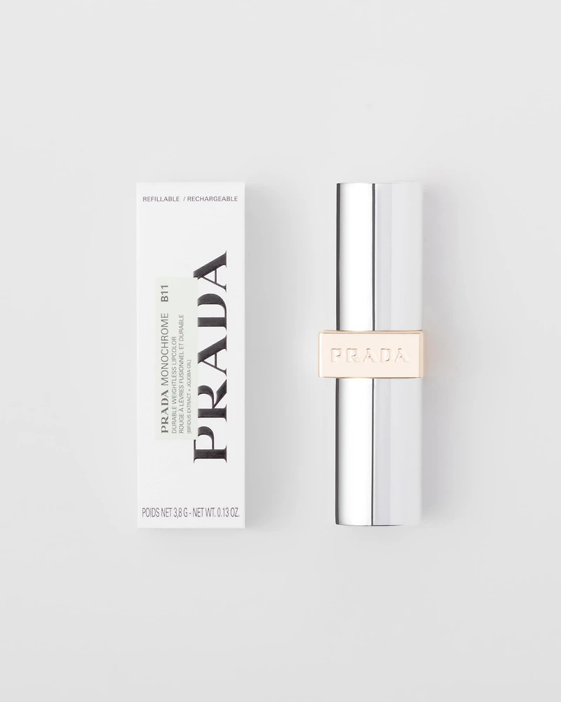 Prada Monochrome Hyper Matte lipstick - B11 - ALABASTER