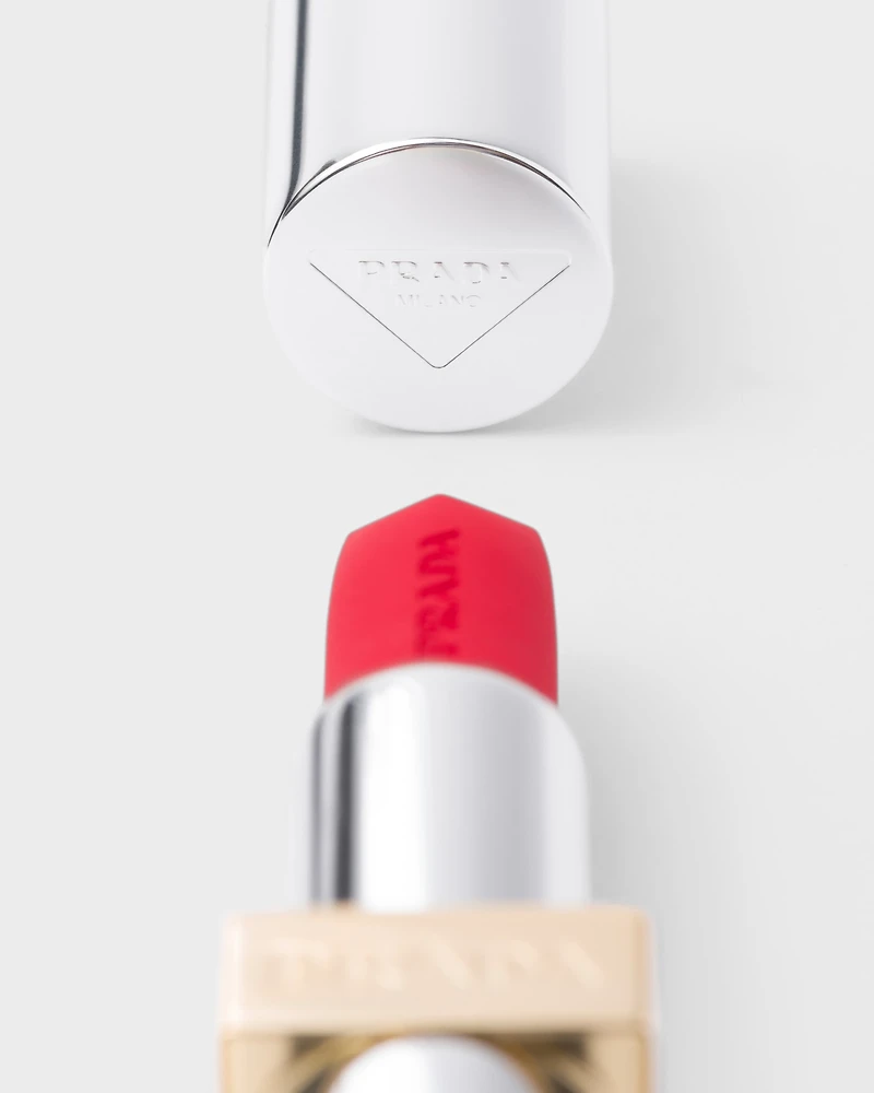 Prada Monochrome Hyper Matte lipstick - R26 - LAVA