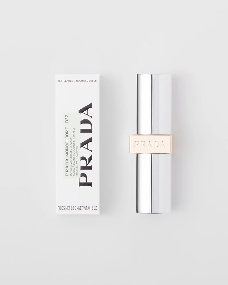 Prada Monochrome Hyper Matte lipstick - R27 - RUBINO