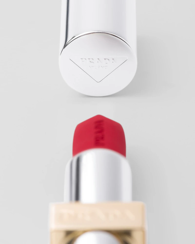 Prada Monochrome Hyper Matte lipstick - R28 - FUOCO