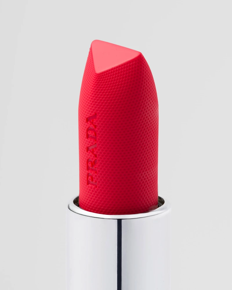 Prada Monochrome Soft Matte lipstick - R126 - SCARLATTO