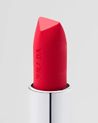 Prada Monochrome Soft Matte lipstick - R126 - SCARLATTO