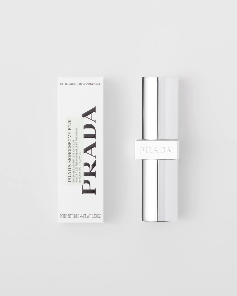 Prada Monochrome Soft Matte lipstick - R126 - SCARLATTO