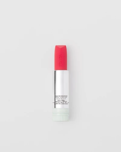 Prada Monochrome Soft Matte lipstick refill - R128 - GRANATO