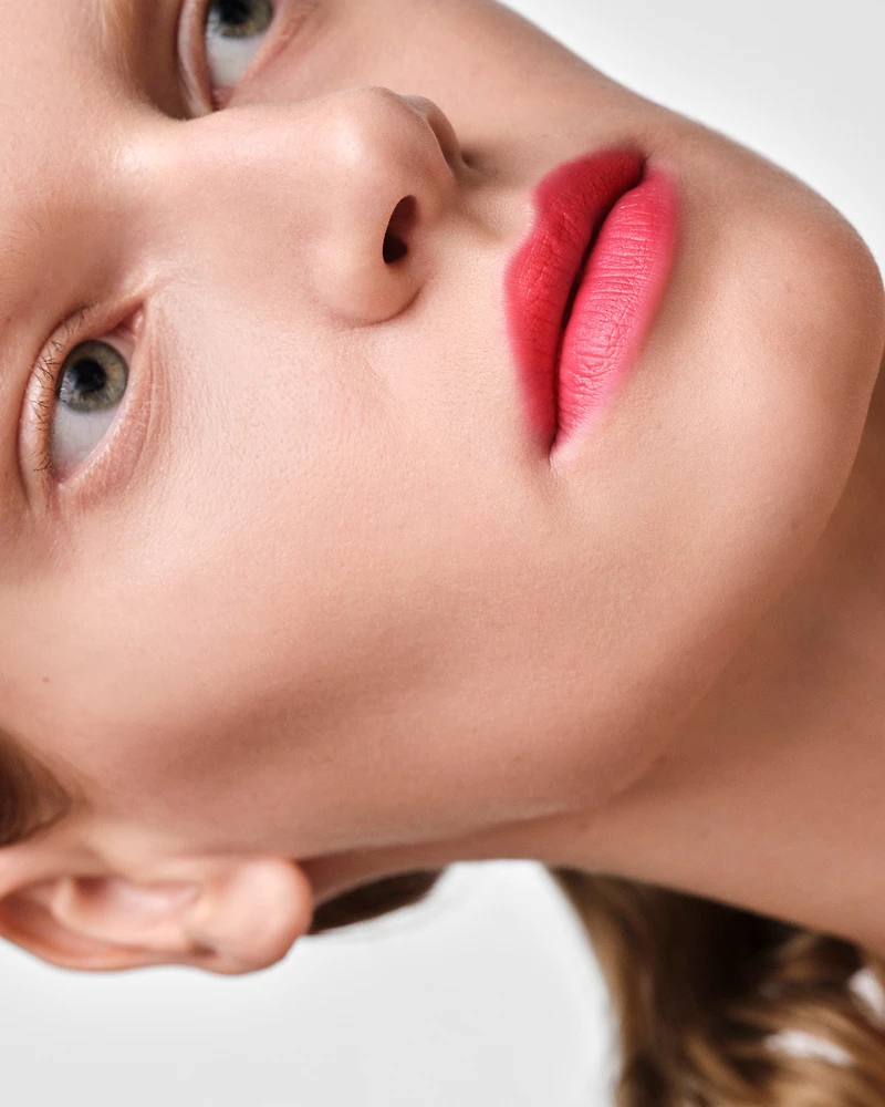 Prada Monochrome Soft Matte lipstick - O177 - FLAMINGO