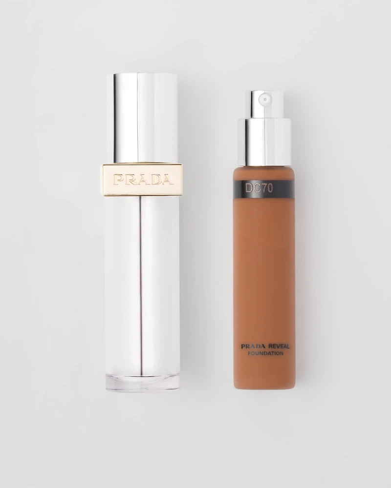 Prada Reveal Skin optimizing foundation refill - DC70 - DARK COOL