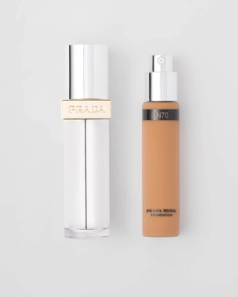 Prada Reveal Skin optimizing foundation refill - DN70 - DARK NEUTRAL