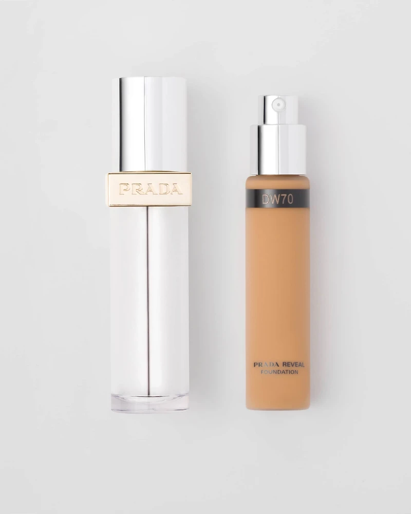 Prada Reveal Skin optimizing foundation refill - DW70 - DARK WARM