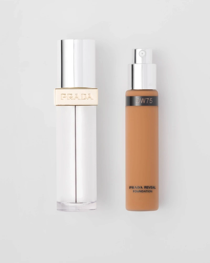 Prada Reveal Skin optimizing foundation refill - DW75 - DARK WARM