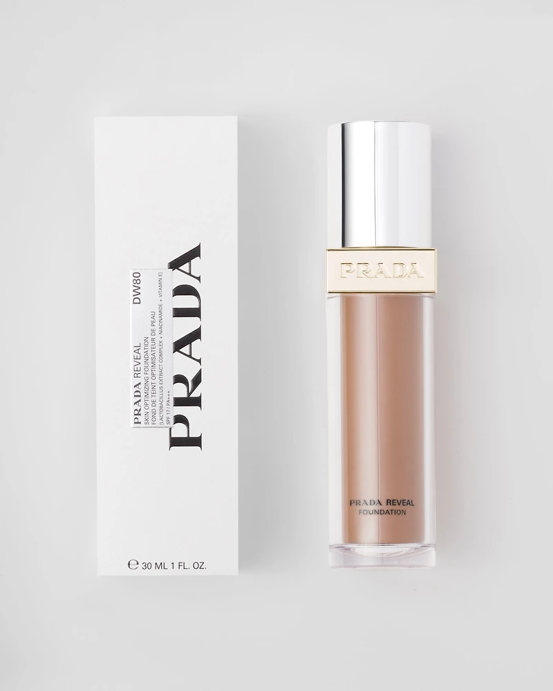 Prada Reveal Skin optimizing foundation - DW80 - DARK WARM