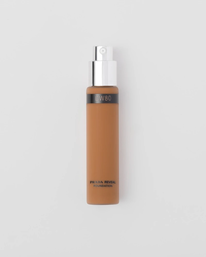 Prada Reveal Skin optimizing foundation refill - DW80 - DARK WARM
