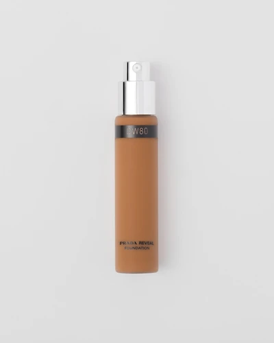 Prada Reveal Skin optimizing foundation refill - DW80 - DARK WARM