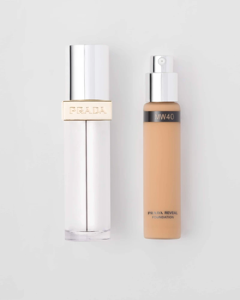 Prada Reveal Skin optimizing foundation refill - MW40 - MEDIUM WARM