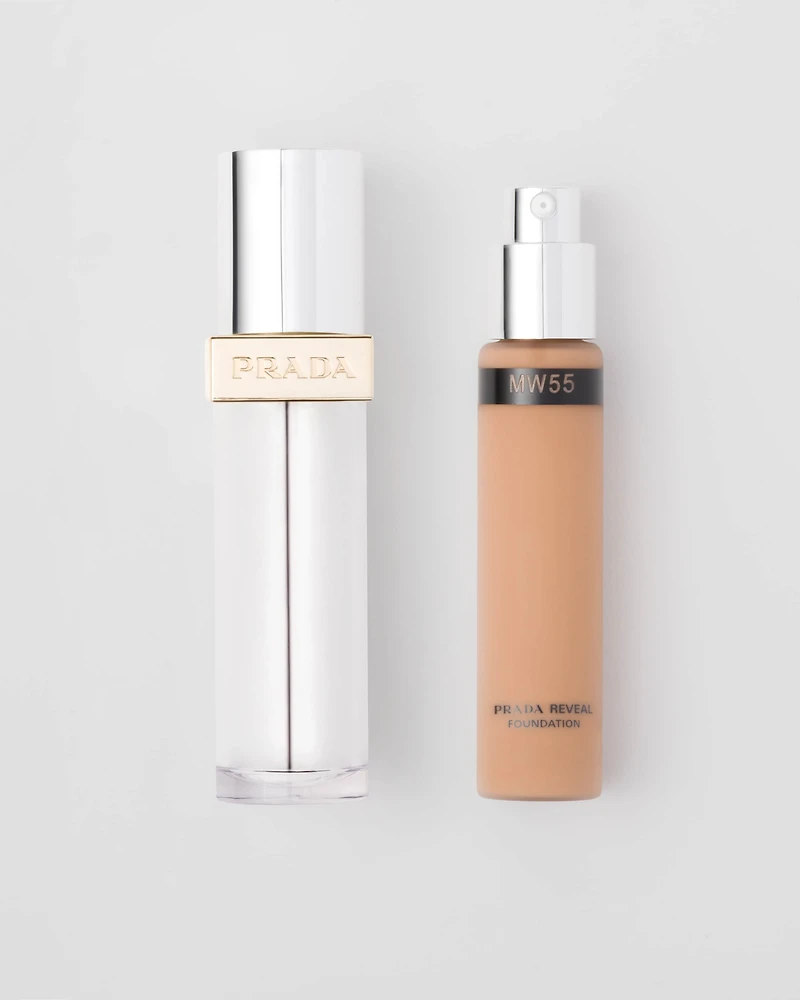 Prada Reveal Skin optimizing foundation refill - MW55 - MEDIUM WARM
