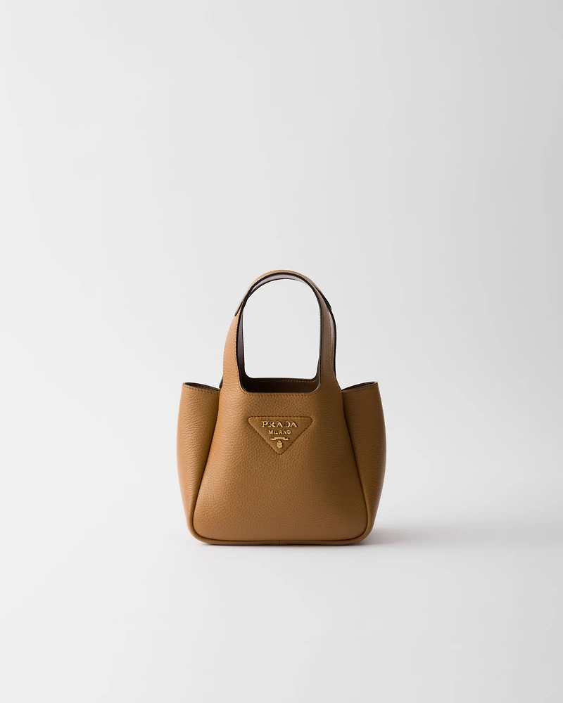 Mini leather handbag