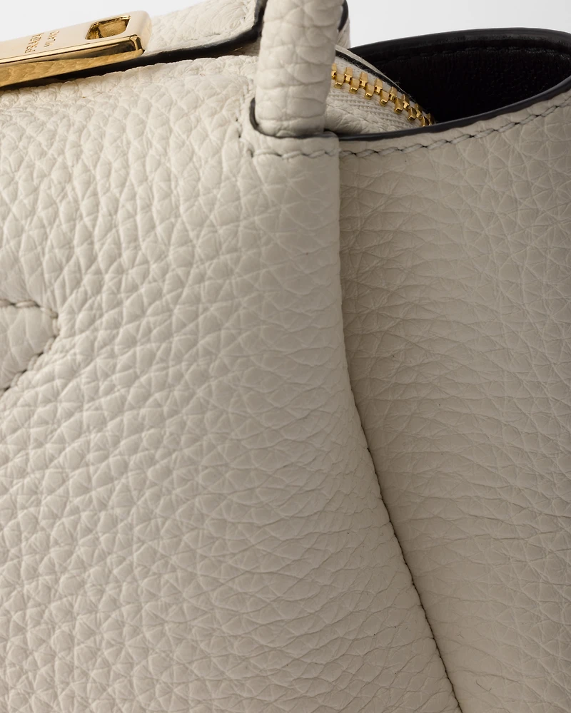 Mini leather handbag