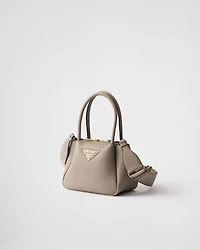 Leather mini handbag
