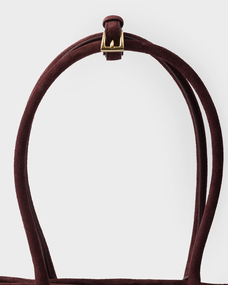 Prada Bonnie medium suede handbag