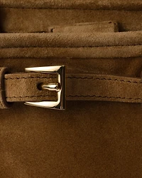 Prada Bonnie medium suede handbag