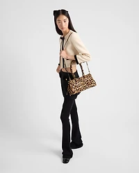 Prada Bonnie medium printed leather handbag