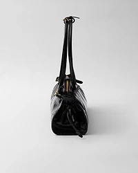 Prada Bonnie medium naplak patent leather handbag