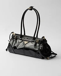 Prada Bonnie medium naplak patent leather handbag