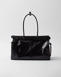 Prada Bonnie large leather handbag