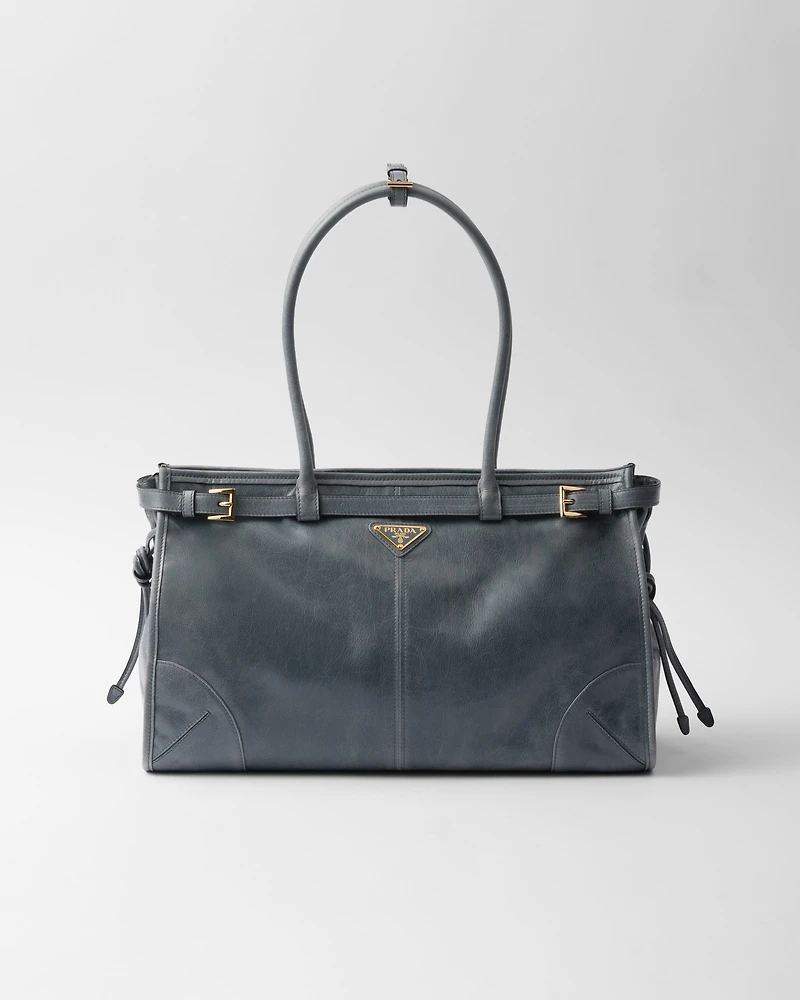 Prada Bonnie large leather handbag