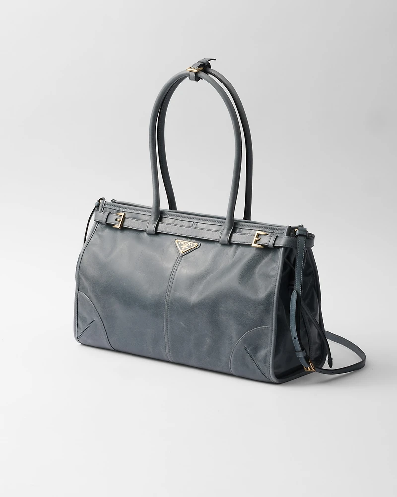 Prada Bonnie large leather handbag