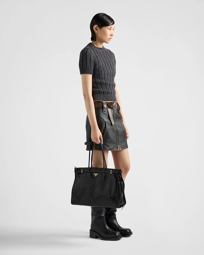 Prada Bonnie extra-large leather handbag