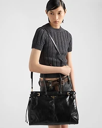 Prada Bonnie extra-large leather handbag