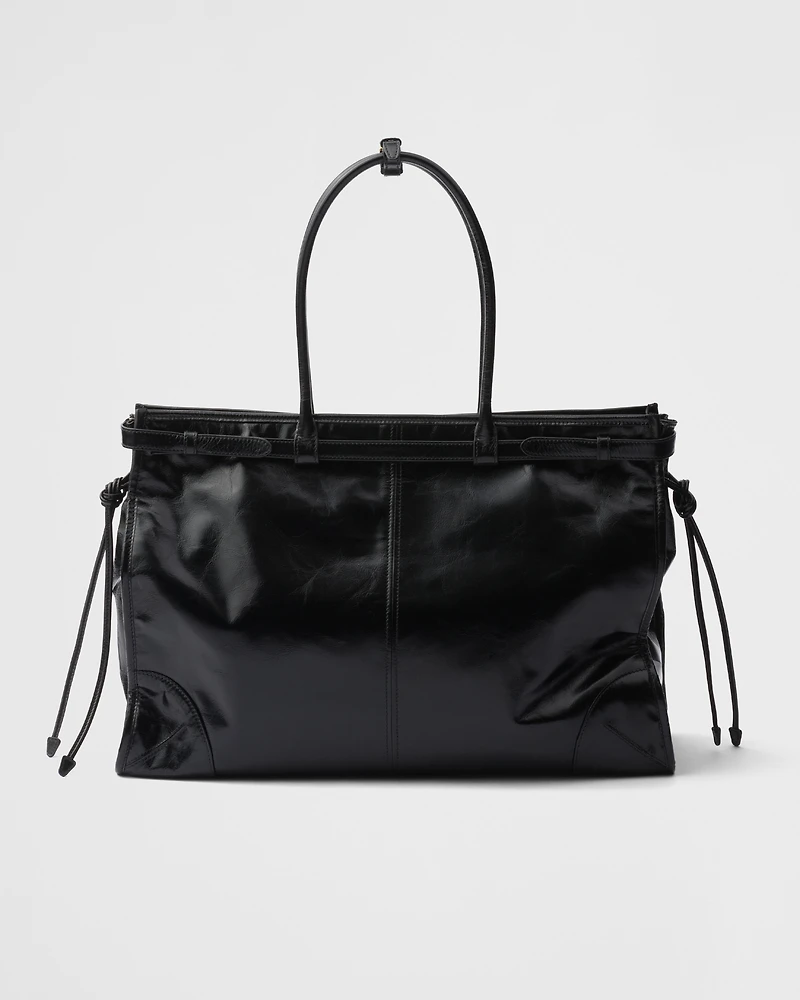 Prada Bonnie extra-large leather handbag